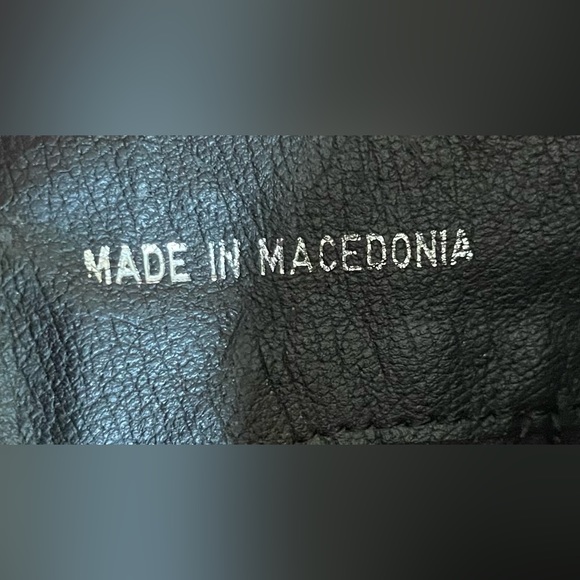 Women’s black leather booties ankle boots size : EU 38 US 7 - Picture 11 of 12